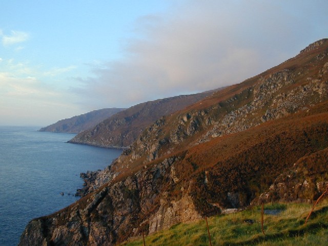 Sunset over Kintyre facing north